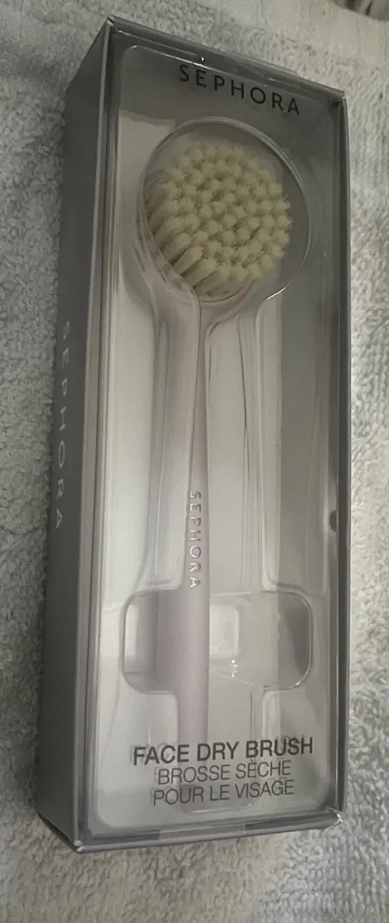 SEPHORA COLLECTION Face Dry Brush Gentle Cleansing Exfoliating Facial Skin Tool